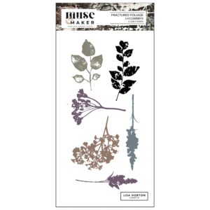 LISA HORTON STAMP FRACTURED FOLIAGE