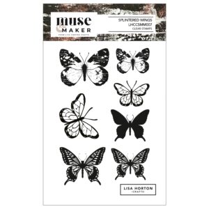 LISA HORTON STAMP SPLINTERED WINGS