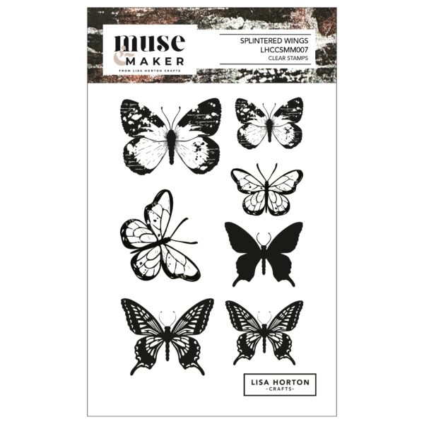LISA HORTON STAMP SPLINTERED WINGS