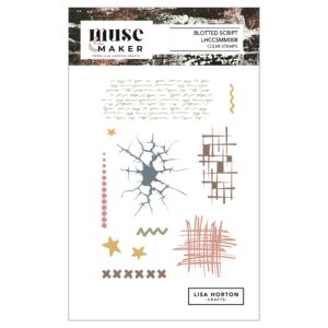 LISA HORTON STAMP BLOTTED SCRIPT