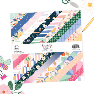 Pinkfresh Fresh Start 12X12 Paper Pack