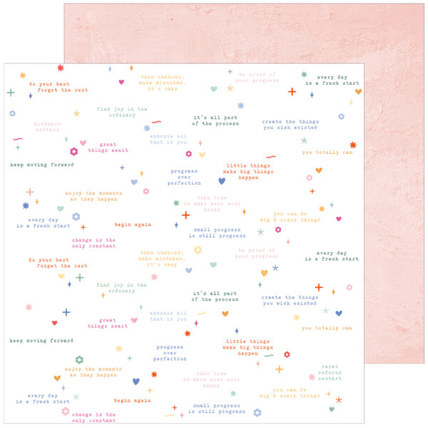 Pinkfresh Fresh Start 12X12 Fresh Start