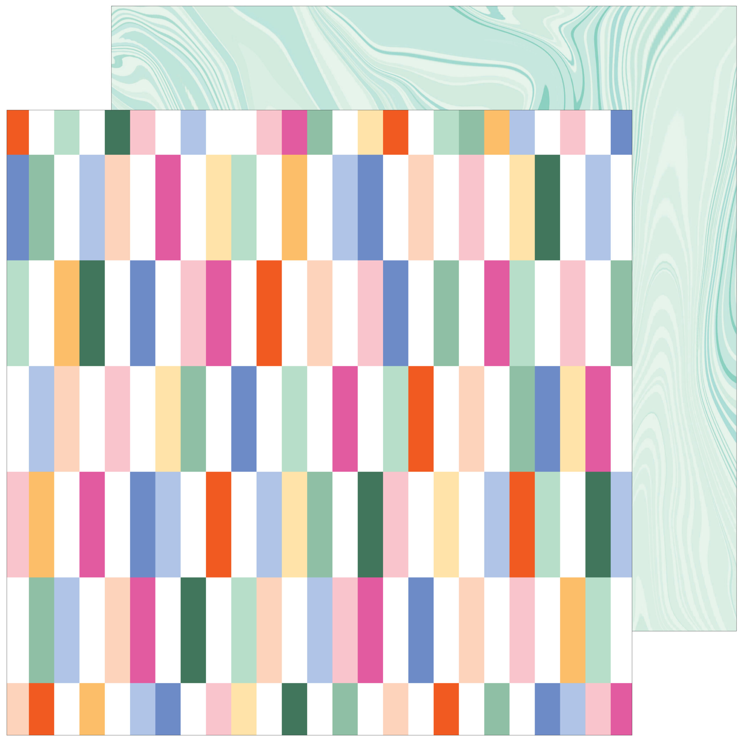 Pinkfresh Fresh Start 12X12 Wildly Capable