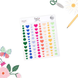 Pinkfresh Fresh Start Enamel Shapes