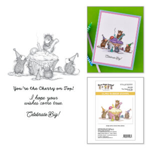 Spellbinders House Mouse Stamp the Cherry On Top