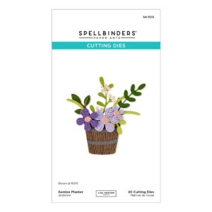 Spellbinders Garden Planter Etched Dies By Lisa Horton