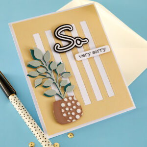 Spellbinders Containers and Foliage Etched Dies By Lisa Horton