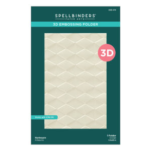 Spellbinders Harlequin 3D Embossing Folder