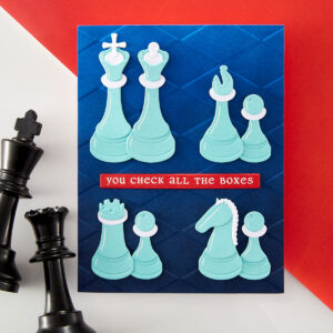 Spellbinders Harlequin 3D Embossing Folder