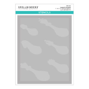 Spellbinders Layered Harlequin Stencil