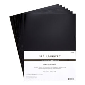 Spellbinders Onyx Mirror Metallic Treasured Cardstock