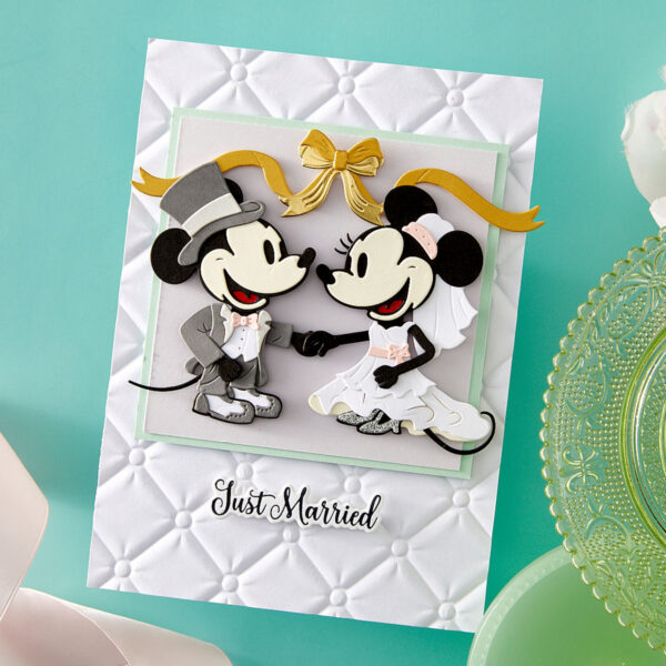 Spellbinders Classic Mouse Wedding Etched Dies
