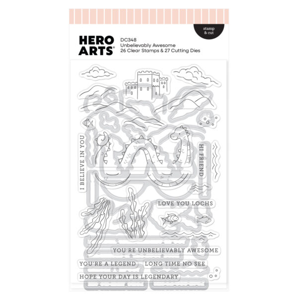 Hero Arts Unbelievably Awesome Stamp & Cut
