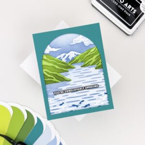 Hero Arts Lake of Legends Stencil Set