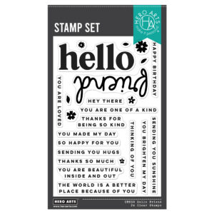 Hero Arts Hello Friend Clear Stamp Set