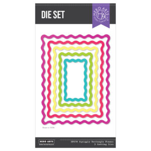 Hero Arts Squiggly Rectangle Frames Die Set