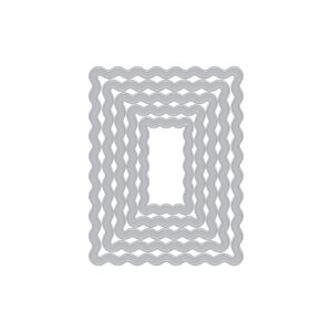 Hero Arts Squiggly Rectangle Frames Die Set