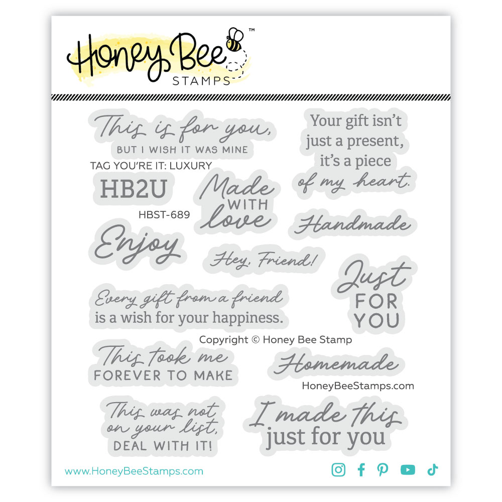 HB Stamp Tag You're It: Luxury