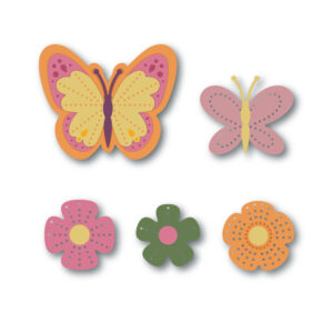 HB Die Lovely Layers: Petals & Wings