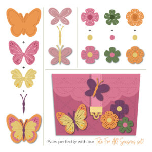 HB Die Lovely Layers: Petals & Wings