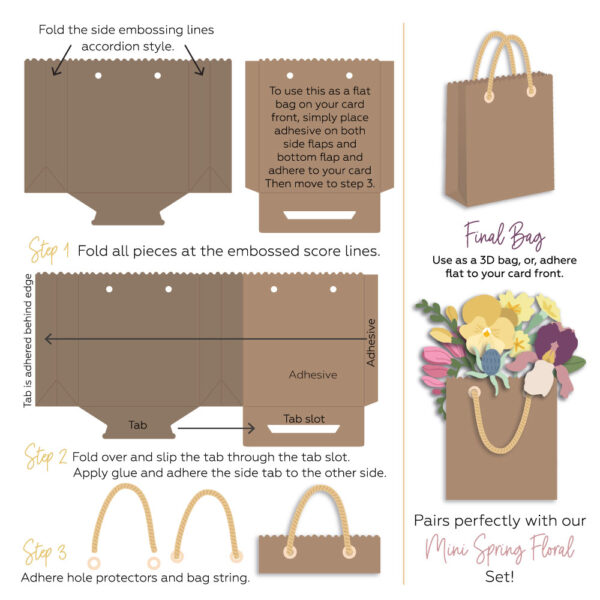 HB Die 3D Pop-up Bag