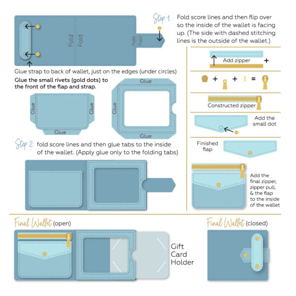 HB Die Lovely Layers: Wallet