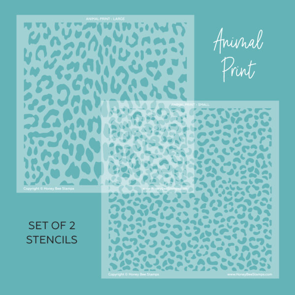 HB Stencil Animal Prints