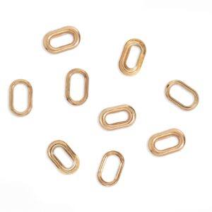 WE R MAKERS OVAL EYELET GOLD