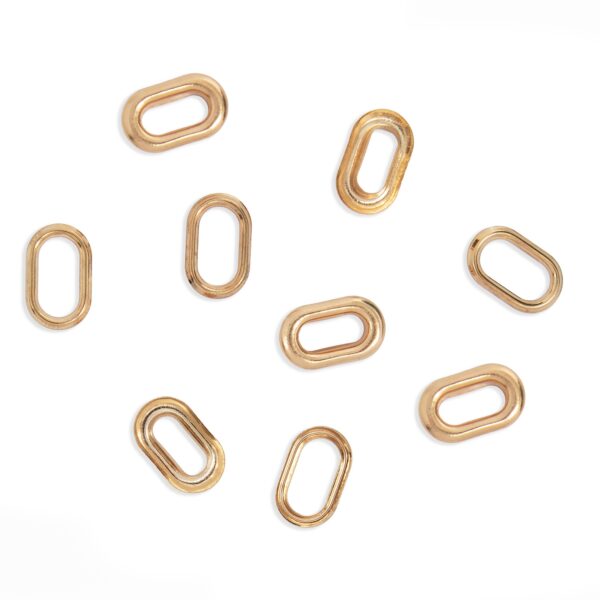 WE R MAKERS OVAL EYELET GOLD
