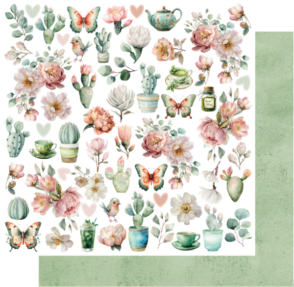 Uniquely Creative Tea & Tranquility 12X12 Beautiful Rituals