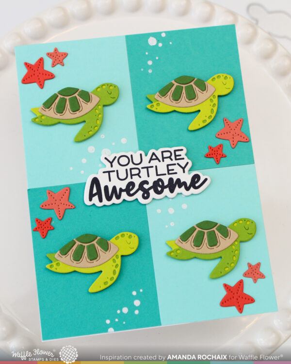 Waffle Flower Die Happy Turtles