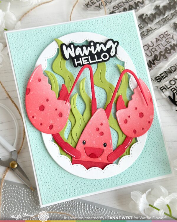 Waffle Flower Die Happy Lobster