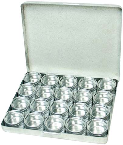 GARY BURLIN ALUMINUM TIN 1 1/8" 20 PCS