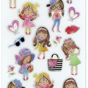 Gary Burlin Multicraft Sticker Girl