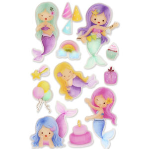 Gary Burlin Multicraft Sticker Mermaid