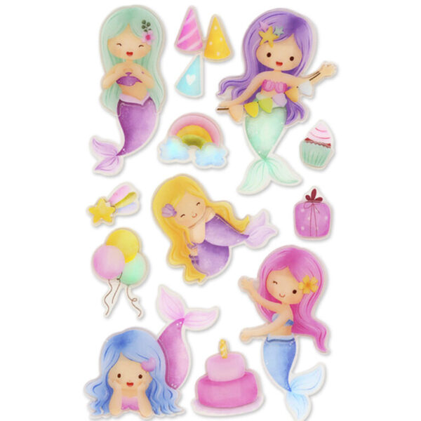 Gary Burlin Multicraft Sticker Mermaid