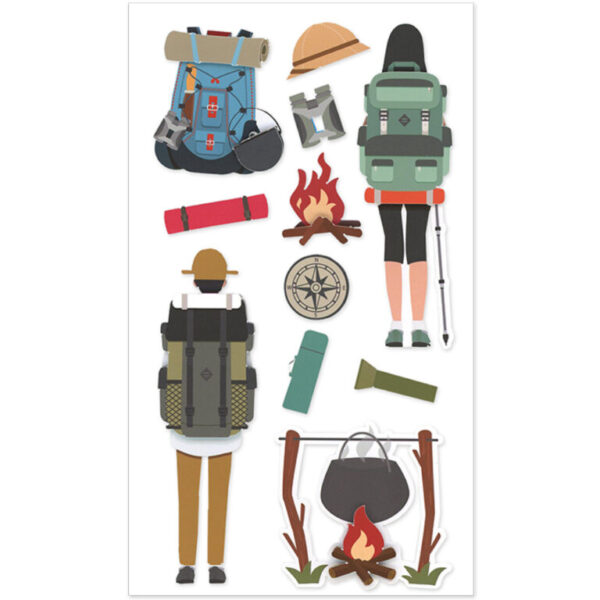 Gary Burlin Multicraft Sticker Hiking