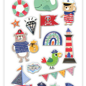 Gary Burlin Multicraft Sticker Sea Pirate