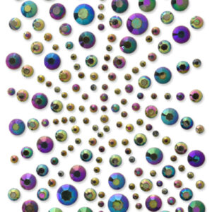 Gary Burlin Multicraft Sticker Stickers Starburst Gem Aurora Borealis