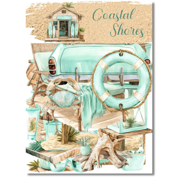 SSC Coastal Shores Laser Cut Ephemera