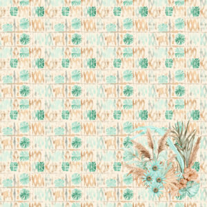 SSC Coastal Shores 12X12 Beach Blanket Plaid