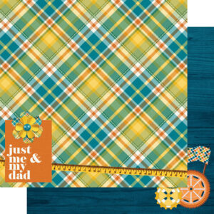 SSC Best Dad Ever 12X12 Just Me & My Dad