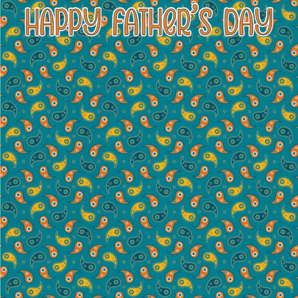 SSC Best Dad Ever 12X12 Happy Father's Day