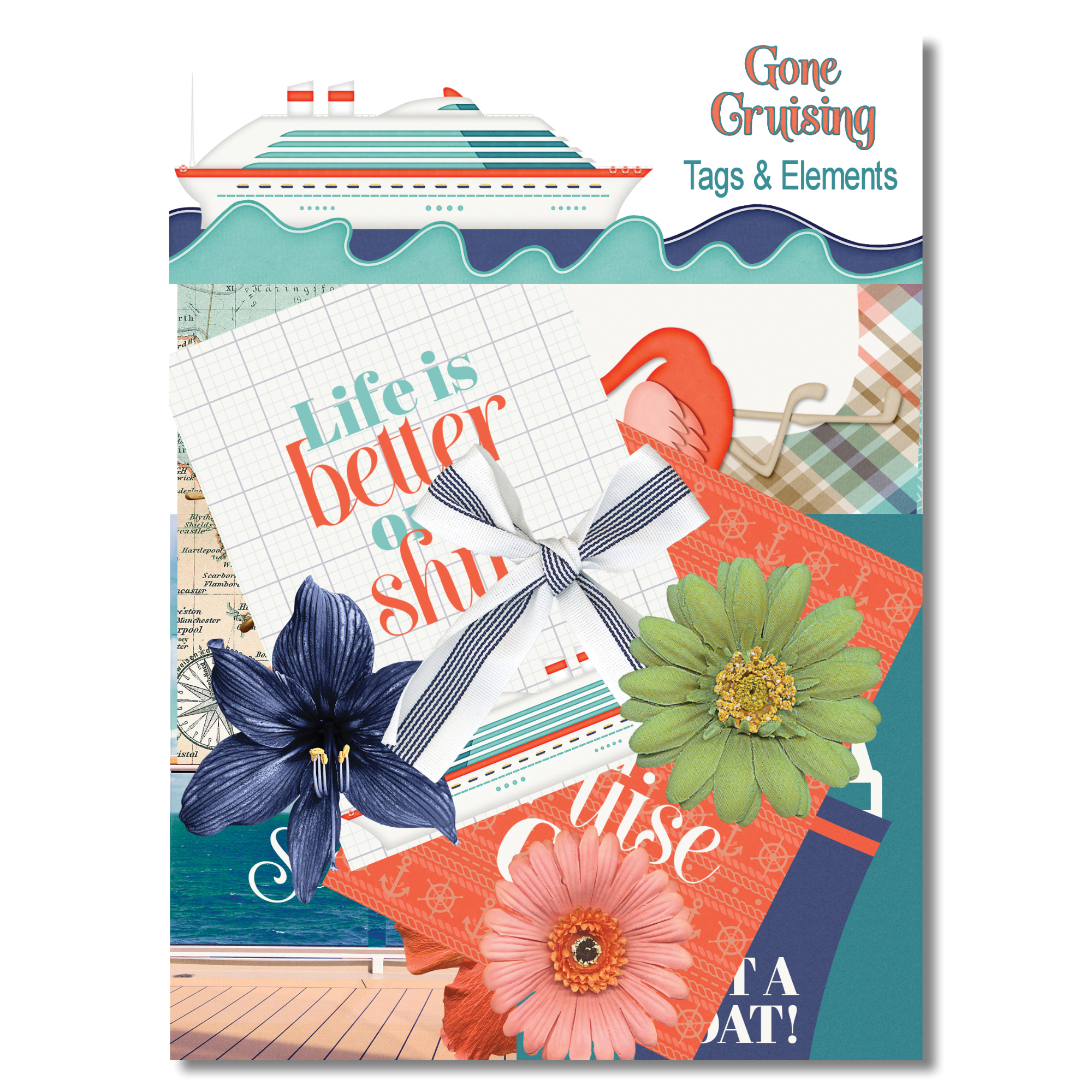 SSC Gone Cruising Laser Cut Cards