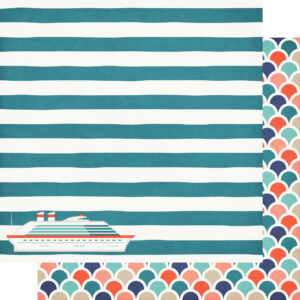 SSC Gone Cruising 12X12 Cabin Key Stripes