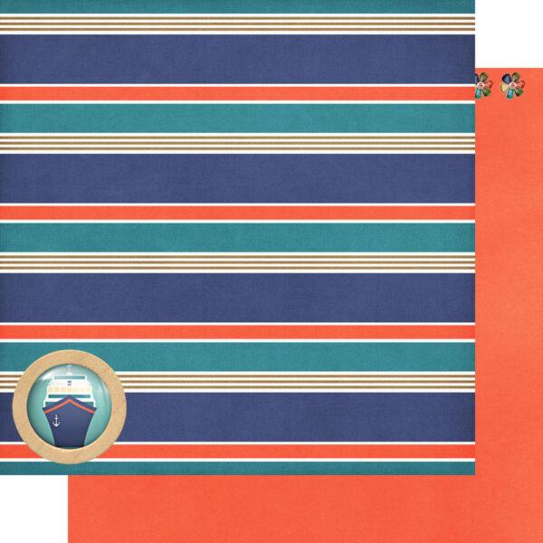 SSC Gone Cruising 12X12 Tropical Excursion Florals