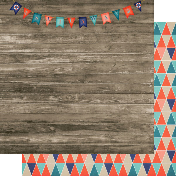 SSC Gone Cruising 12X12 Bon Voyage Confetti