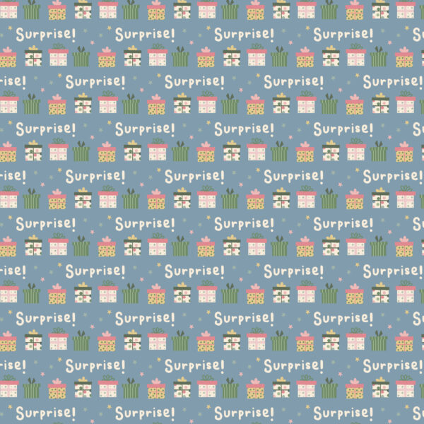 SSC Happy Birthday 12X12 Wrapped With Ribbons