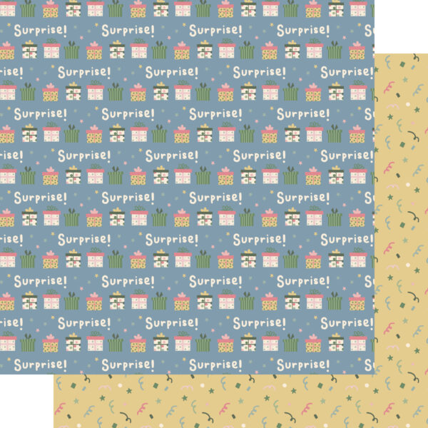 SSC Happy Birthday 12X12 Wrapped With Ribbons