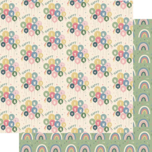 SSC Happy Birthday 12X12 Rainbow Wishes